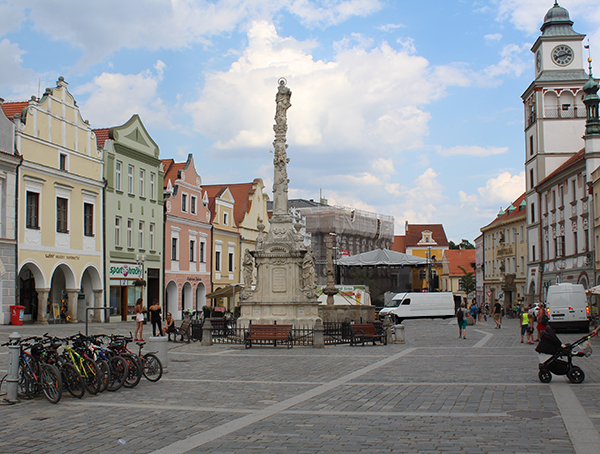 Fotografie náměstí Třeboň - Věž staré radnice