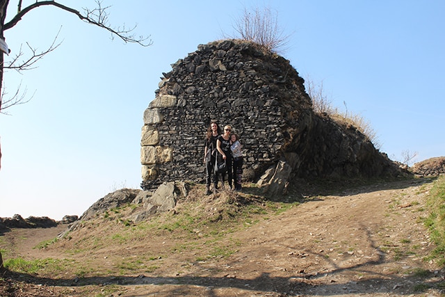 Fotografie: zřícenina hradu Blansko