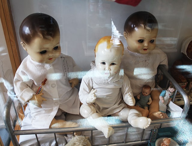 Muzeum hraček Dobříš - panenky