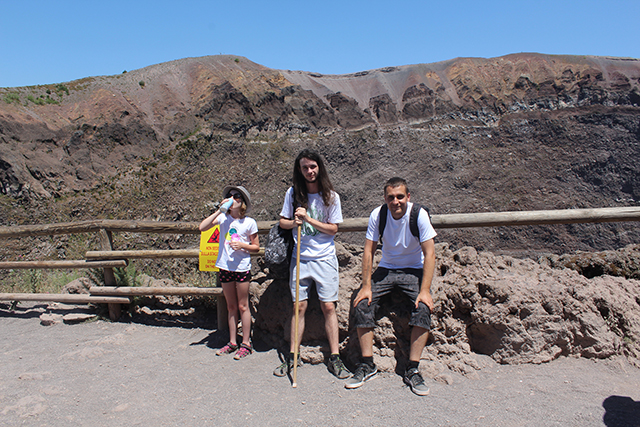 Foto: Vesuv kráter