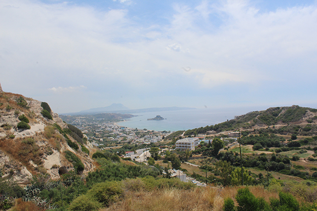 Foto:výhled na ostrov Kos