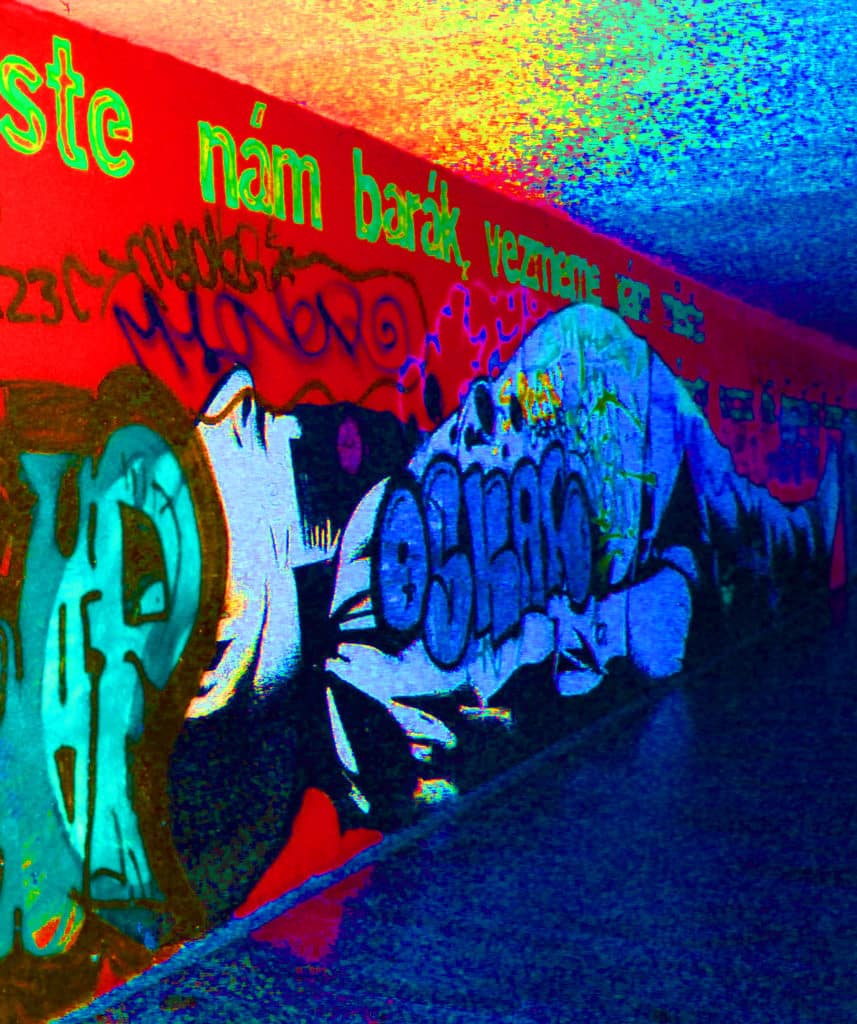 grafity metro Praha