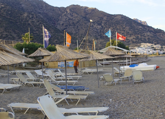  Dovolená Řecko - Kos - Pláž u hotelu- Akti Kalimera - Kos
