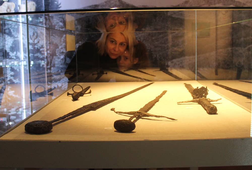 Fotografie středověkých zbraní